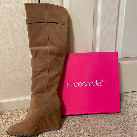 Shoe Dazzle Shoes - Havannah Wedge Boot from Shoe Dazzle